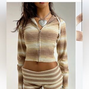 Aimee Sweater Zip Up by Frankies Bikinis